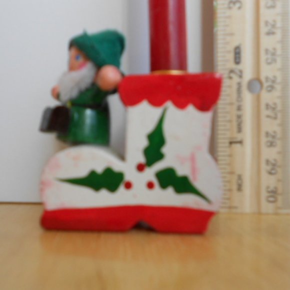 Elf Candle Holders 1950's, 1960's Vintage Figurines - Picture 10 of 12